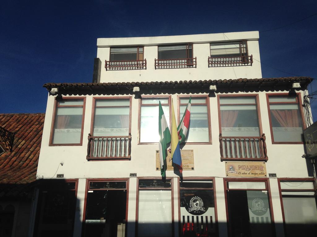 Hotel Plaza Muisca تونخا المظهر الخارجي الصورة